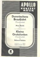 Dornröschens Brautfahrt / Kleine Gratulanten 