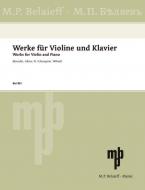 Oeuvres pour violon et piano Standard