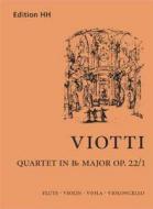 Quartet in B flat major op. 22/1 