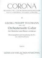 Orchestral Suite G Major TWV 55:G9 