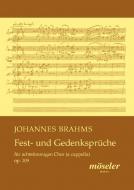 Festive And Commemorative Sayings Op. 109 
