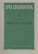 Missa in summis 