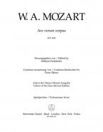 Ave verum corpus KV 618 Standard