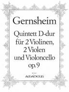 Quintette en ré majeur op. 9 