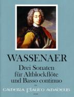 Trois sonates (fa majeur, sol mineur, sol mineur) 