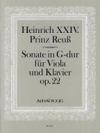 Sonate en sol majeur op. 22 