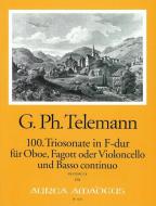 100. Triosonate in F-dur 