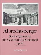 Six quatuors op. 21 