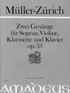 Deux chansons op. 33 