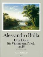 Trois duos op. 18 