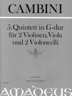 5. Quintette en sol majeur 