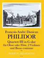 Quatuor III en sol majeur 