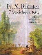 Sept quatuors op. 5 