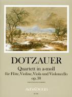 Quatuor en la mineur op. 38 
