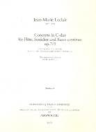 Concerto en do majeur op. 7/3 - Jeu de parties : 3/3/2/3 