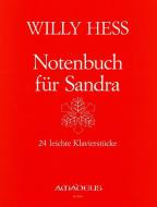 Notenbuch für Sandra op. 109 