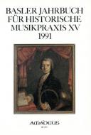 Basler Jahrbuch XV 1991 