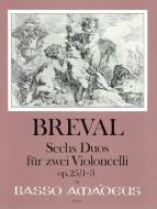Six duos op. 25 Vol. I : Duos 1-3 