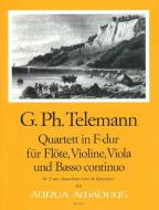 Quartett in F-dur TWV 43:F1 