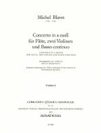Concerto en la mineur - Jeu de parties : 3/3/3 