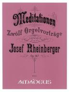 12 méditation op. 167 