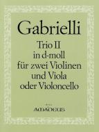 Trio II en ré mineur 