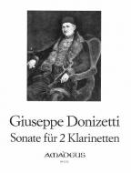 Sonate en do majeur pour deux clarinettes 