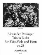 Trio en ré majeur op. 28 