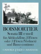 Sonate III op.34 en mi mineur 