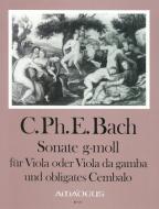 Sonate en sol mineur - Wq 88 