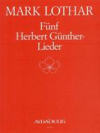 5 chansons op. 88 de Herbert Günther 