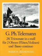 28. Triosonate in c-moll 