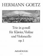 Trio en sol mineur op. 1 