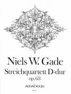 Quatuor en ré majeur op. 63 