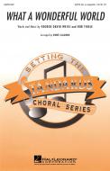 What A Wonderful World SATB Div. 
