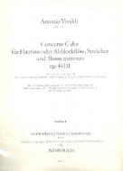 Concerto en do majeur op. 44/11- RV 443 - Jeu de parties:3/3/2/3 