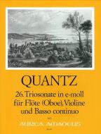 26. Sonate a tre en mi mineur - QV 2:21 