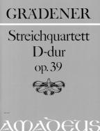 Quatuor op. 39 en ré majeur 