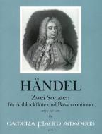 Deux sonates en do majeur, fa majeur - HWV 327 et 373 