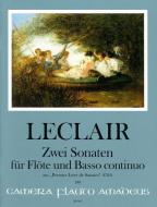 Deux sonates op. 1/2 en do majeur et op. 1/6 en mi mineur 