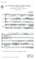 Ich will den Namen Gottes loben BWV 142 