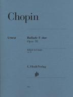 Ballade in F major Op. 38 