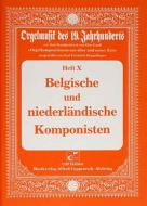 Belgische und niederländische Komponisten 