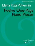 Twelve One-Page Piano Pieces 
