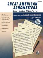 Great American Songwriters for Solo Singers 