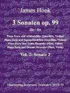3 Sonaten op. 99 Vol. 2 : Sonate en sol majeur 