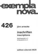 Inscriptions 