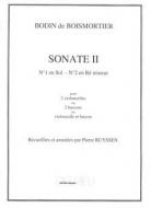 Sonate no2 en ré min. 