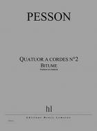 Quatuor à cordes no2 Bitume 