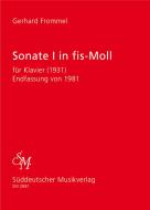 Sonate I pour piano (1931) en fa dièsis mineur 